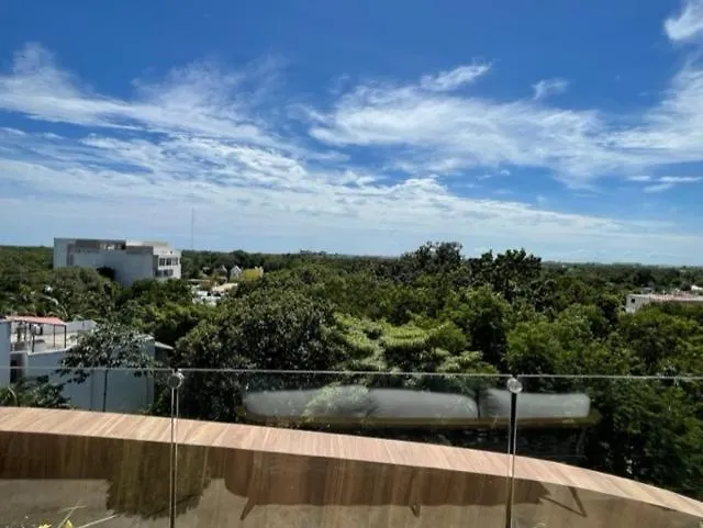 Penthouse Con Alberca Privada Y Rooftop Tulum Apartamento